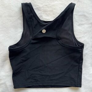 Zella Black Performance Crop Top